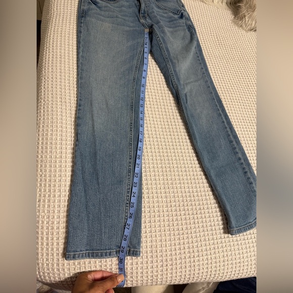 Free World Messenger Skinny Blue Jeans Size 30 - Picture 9 of 9
